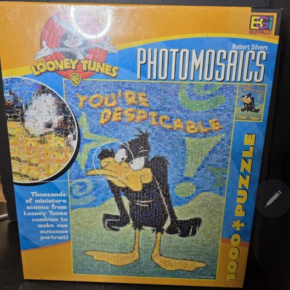Looney Tunes Photomosaics Puzzle 1000 pieces